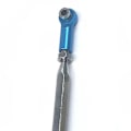 Miniatyrbilde 5 av 5: Metalljusterbar styringslenke Servo Link Trekkstang Turnbuckle for MN D90 D99 MN-90 -45 1/12 RC C