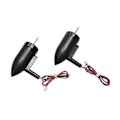 Miniatyrbilde 4 av 5: 1 par 7,4 V undervannstruster 10000 rpm Rov Propulsor 390 børstet motor 26 mm 3-bladet propell DIY-kompatibel RC agnbåt deler