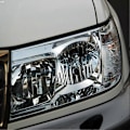 Pikkukuva 2 / 4: Land Cruiser 2004 2005 2006 autoon ajovalon suojus läpinäkyvä lampunvarjostin valaisimen kuori, vasen