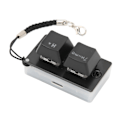 Miniatyrbilde 3 av 5: To-tasters tastatur USB kablet OSU Hot Swappable RGB bakgrunnsbelyst programmerbart mekanisk gamingtastatur