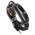 Miniatyrbillede 5 af 5: Digital til Analog Lydkonverteringskabel, Digital SPDIF/Optisk & Koaksial til Analog L/R RCA Lyd Ca