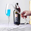 Miniatyrbilde 2 av 4: Stilige halve vinglass for par - Perfekt for jubileer og romantiske arrangementer