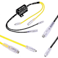 Miniatyrbillede 5 af 5: 2x Motorcykel Belastningsdekoder Modstand til LED Blinklys Reparation 25W 6.8Ohm