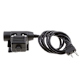 Miniatyrbild 5 av 5: U94 Headset Adapter & PTT för Midland Standard Version Plug