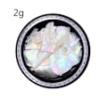 Miniatyrbild 5 av 5: 5 Flaskor Skal Nagelkonst Sekvenser Mixade Havsskal Slices Nagelflingor För Nagel-yujia-YuJia