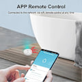 Miniatyrbillede 3 af 5: Tuya WiFi Oversvømmelsessensor Smart Life App Vandlækagesensor Detektion Høj Lydalarm Linkage Alert Applikation
