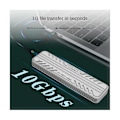Pikkukuva 3 / 5: SSD-kotelo M.2 NVMe/SATA-kotelo USB C PCIe M2 SSD-kotelo USB 3.2 Gen2 10 Gbps 2230 2242 -koon SSD-levyille