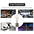 Miniatyrbild 4 av 5: 24V till 12V 30A 360W DC DC Omvandlare 24 Volt till 12 Volt Regulator Spänningstransformator 2025:e