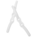 Miniatyrbillede 5 af 5: 2 stk. Flagstang Monteringsklampe Krog Justerbar Flagstang Klampe Flagstang Klampe Krog Base