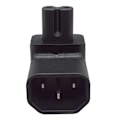 Miniatyrbillede 2 af 5: IEC320 C14 til C7 Strømadapter PVC Konverter til Ups Stik Server Computer