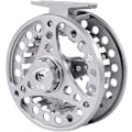 Miniatyrbild 1 av 5: Helt metall flugfiskerulle i aluminiumlegering, CNC-bearbetad 7/8 flugfiskerullesilver
