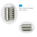Miniatyrbillede 4 af 5: 200 stk. Hex Grub Skruer Sæt Stilleskruer 304 Rustfrit Stål M3/M4/M5/M6/M8 Stilleskrue Sortiment Pakket i Organizer Box