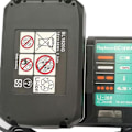 Miniatyrbillede 4 af 5: 14.4v-18v Oplader Dc18wa kompatibel Maktec Makita Dc18sg Dc1851 Bl1813g Bl1415g Bl1815g Bl1413g Uh522d Um1-1