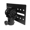 Roterbar 35mm Metallfäste Stativstång DJ Högtalarstativ Adapter Topplock Roterbart DJ Högtalarstativ A