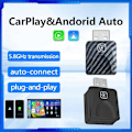 Pikkukuva 4 / 5: Mini CarPlay langaton adapteri Car Play Dongle Bluetooth WiFi Nopea yhdistäminen Plug & Play langalliselle CarPlay-autolle B 2025. vuosimallille