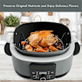 Miniatyrbillede 5 af 5: Riste- og Dampgitter til Foodi MC1000 MC1001 MC1010 Slow Cooker Crock, Multicooker Tilbehør