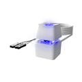 Miniatyrbillede 1 af 5: Led Lys Computer Desktop Switch Pc Motherboard Ekstern Start Tænd/Sluk Knap Forlængerkabel Til Ho