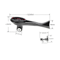 Pikkukuva 5 / 5: For Sl7 Stem Mount Holder Pyörätietokone Kamera Pyörän Varren Jatke Tukeen Kiinnike
