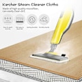 Miniatyrbillede 2 af 5: 5-pak Karcher Damprenser Puder, Karcher Damprenser Tilbehør, Kompatibel med Karcher Easyfix Sc2 Sc3 Sc4 Sc5 Serie Karcher Damprenser Cl