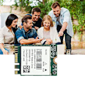 Miniatyrbillede 5 af 5: DW1820 QCNFA344A Trådløst Netværkskort 2.4G+5G Dual-Band Gigabit Bluetooth 4.1 NGFF Netværkskort Su
