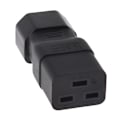 Miniatyrbillede 4 af 5: IEC C14 til C19 Støbt Stik Konverter Adaptere Konnektor