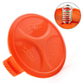 Pikkukuva 4 / 5: Trimmeri Spool Line Cover Cap A6481 90564281N Black & Decker BST BDST182ST1 BESTE625 ST 4525 1823 5528 5530 1823 Accs