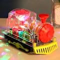 Miniatyrbillede 3 af 5: Gear Toy Tog Stem Pædagogisk Tog, Blinkende Lys og Musik Tog Legetøj, Elektrisk Universal Roterende Mekanisk Gear Tog Todi Man Jiays & Gaver