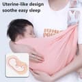 Miniatyrbillede 3 af 5: Bæresele - Swaddle-type - Frontbæresele - Justerbar ergonomisk bæresele - Håndfri - Enkel - Letvægts - til alle årstider -...
