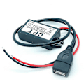 Pikkukuva 3 / 5: DC-DC Muunninmoduuli 12 V - 5 V USB-ulostulo Tehoadapteri 3 A 15 W Hfmqv