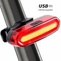 Miniatyrbilde 2 av 5: Tcgg-kraftig sykkelbaklys, oppladbart USB LED-sykkellykt med 6 moduser konstant/blinkende lys