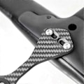 Miniatyrbild 2 av 5: För F12 F MOST Styre Cykel Kolfiberstyre Kolfiber Datorfäste Stöd För Garmin Cateye Igpsp