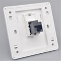 Pikkukuva 3 / 5: At6 Gigabit Rj45 Lan Kaksikanavainen Verkkopistorasia, Suora Etuosan Internet-virtapistorasia, 86x86mm (lan X 2)