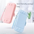 Miniatyrbillede 4 af 5: Switch Lite Etui Beskyttende Etui Hård Etui Multifunktionel Spilkonsol Taske Spil, Lilla Rosa Gradient