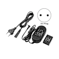Miniatyrbillede 2 af 5: LP-E12 Dummy Batteri til M M2 M10 M50 M100 M200 Mark II Kamera Dummy Kobling EU Stik