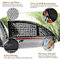 Miniatyrbild 4 av 5: 2-pack Solskydd Bil Barn UV-skydd - UV-skydd Solskydd Bilfönster för Barn