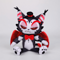 Pikkukuva 1 / 2: 30 cm Helluva Boss Fizzarolli Plyschleksak Mjuk plysch Djurdocka Robot Fizz Hazbin Gaming Plyschdocka Lämplig för fanspresenter