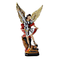 Miniatyrbillede 1 af 3: Skytsengel Figur Statue Ornament Religiøs Kunst Resin Ornament Til Hjem Hylde En Engel Besejrer En Djævel