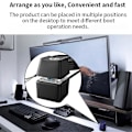 Miniatyrbild 5 av 5: Led-ljus dator skrivbord switch pc moderkort extern startknapp förlängningskabel för Ho
