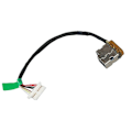 Miniatyrbillede 4 af 5: 2X Laptop Strømstik Kabel Socket til 240 246 250 255 G4 G5 799736-F57 813945-001 DC Jack Udskiftning