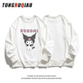 Miniatyrbild 1 av 3: Kawaii Sanrioed Kuromi Sweatshirt Pojkar Flickor Långärmad Vår Höst Rundhalsad Toppar Kläder Barn Pullover Barnkläder
