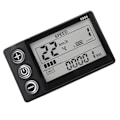 Miniatyrbilde 3 av 5: 24v-60v S866 Kontroller Panel Dashboard Vanntett Elektrisk Sykkel LCD-skjerm For Elektrisk E-sykkel Sc