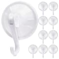 Suction Cup Hook 5.5 cm 10 pcs