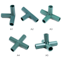Miniatyrbilde 3 av 5: Drivhusrammekobling, 12 stk. Plastkobling Blomsterrattan Plastspenne