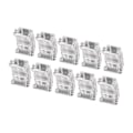Miniatyrbillede 5 af 5: 10 stk. 2-benet 10 mm LED strip-stik, strip til strip hurtigforbindelse, loddefri LED strip-lys stik