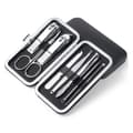 8 Pieces Manicure Set Nail Clippers Nail Kit Case