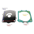 Miniatyrbillede 2 af 5: Vandpumpe Impeller Kit med Hus 6G5-W0078-A1 6G5-W0078-01-00 til Yamaha 2-takts 150 175 200 22