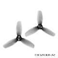 Miniatyrbild 3 av 5: 2 Par T3X3.2X3 3-bladiga Propeller 3 tum 2CW+2CCW PC Propeller för AVATA2 FPV Drönartillbehör Gra