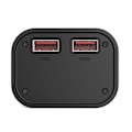 Miniatyrbillede 4 af 5: 21700 Batteriopbevaringsboks 4 Slots DIY Power Bank Boks til 21700 Oplader Dobbelt USB Output TypeC Input