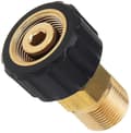 Trycktvättslangkoppling, M22 X 15mm Honkoppling till M22 X 14mm Hankoppling Snabbkoppling Adapterdelar