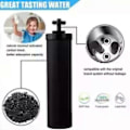 Miniatyrbilde 4 av 5: 4 Pakker Erstatnings Gravity System Filtre BB9-2 Svart For Berkey Vannfilter